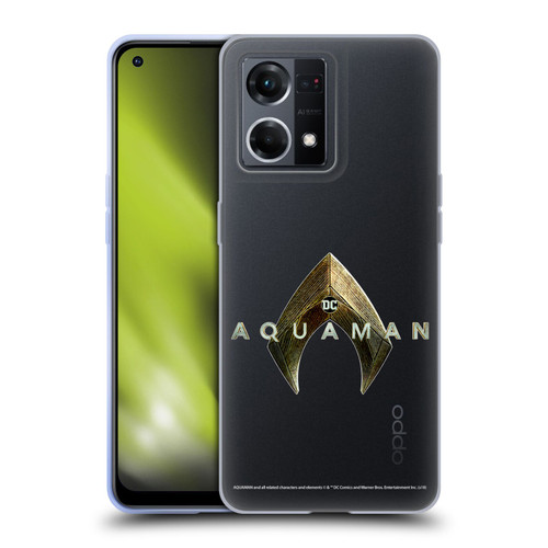 Aquaman Movie Logo Main Soft Gel Case for OPPO Reno8 4G