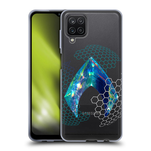 Aquaman Movie Logo Holographic Print Soft Gel Case for Samsung Galaxy A12 (2020)