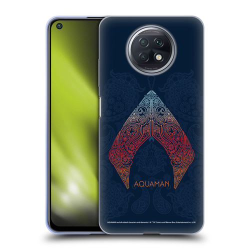 Aquaman Movie Logo Paisley Soft Gel Case for Xiaomi Redmi Note 9T 5G