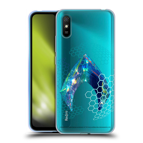 Aquaman Movie Logo Holographic Print Soft Gel Case for Xiaomi Redmi 9A / Redmi 9AT