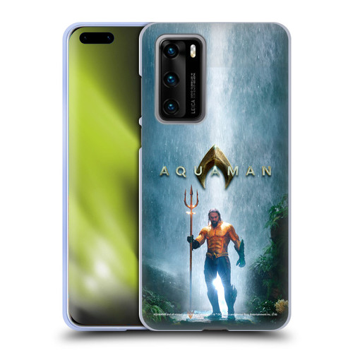 Aquaman Movie Posters Classic Costume Soft Gel Case for Huawei P40 5G