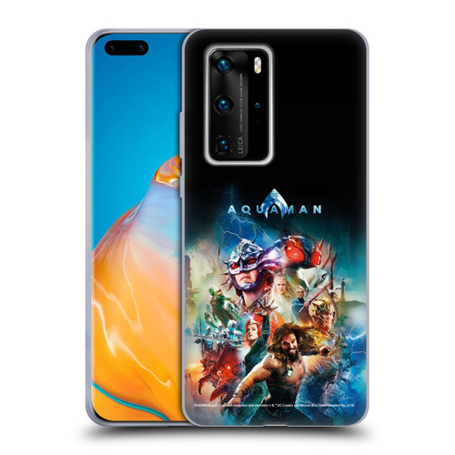 Aquaman Movie Posters Kingdom United Soft Gel Case for Huawei P40 Pro / P40 Pro Plus 5G