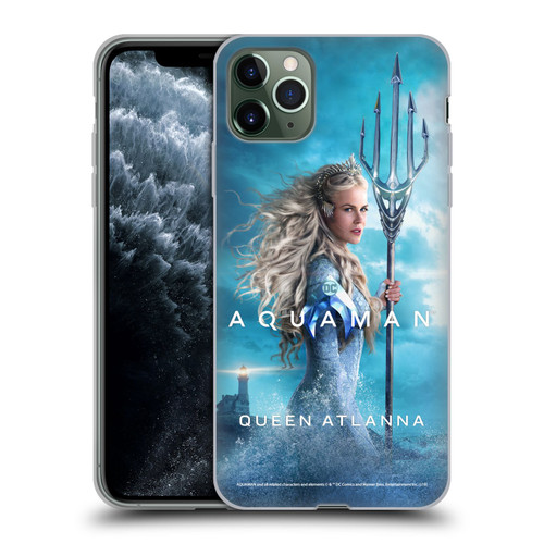 Aquaman Movie Posters Queen Atlanna Soft Gel Case for Apple iPhone 11 Pro Max