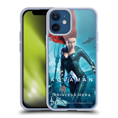 Aquaman Movie Posters Princess Mera Soft Gel Case for Apple iPhone 12 Mini