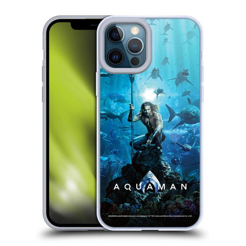 Aquaman Movie Posters Marine Telepathy Soft Gel Case for Apple iPhone 12 Pro Max