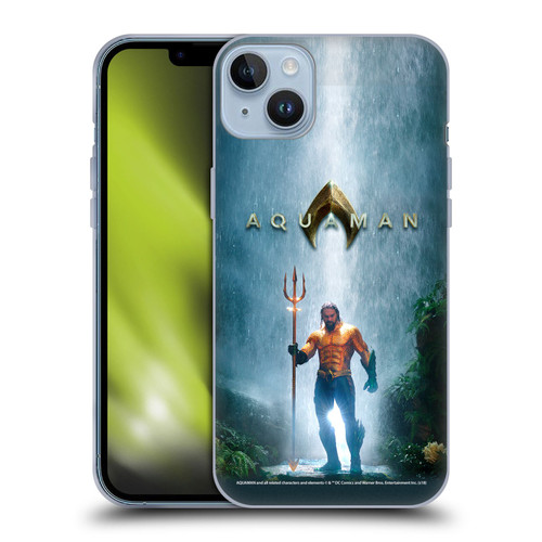 Aquaman Movie Posters Classic Costume Soft Gel Case for Apple iPhone 14 Plus