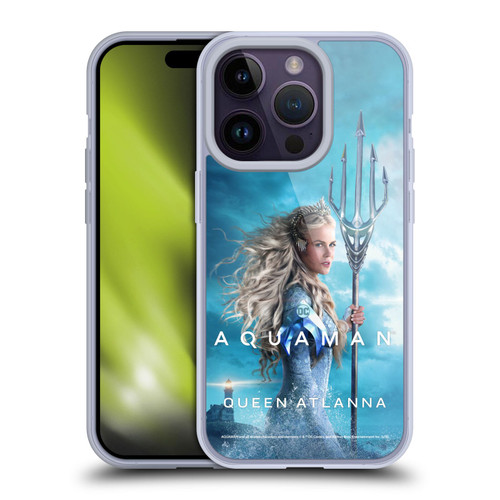 Aquaman Movie Posters Queen Atlanna Soft Gel Case for Apple iPhone 14 Pro