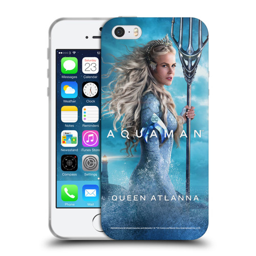 Aquaman Movie Posters Queen Atlanna Soft Gel Case for Apple iPhone 5 / 5s / iPhone SE 2016