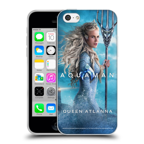 Aquaman Movie Posters Queen Atlanna Soft Gel Case for Apple iPhone 5c