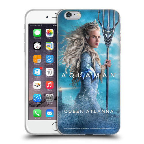 Aquaman Movie Posters Queen Atlanna Soft Gel Case for Apple iPhone 6 Plus / iPhone 6s Plus