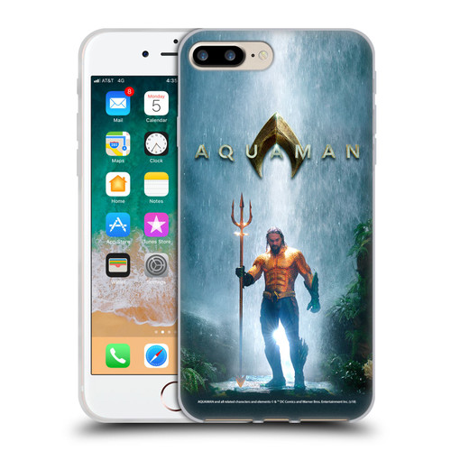 Aquaman Movie Posters Classic Costume Soft Gel Case for Apple iPhone 7 Plus / iPhone 8 Plus