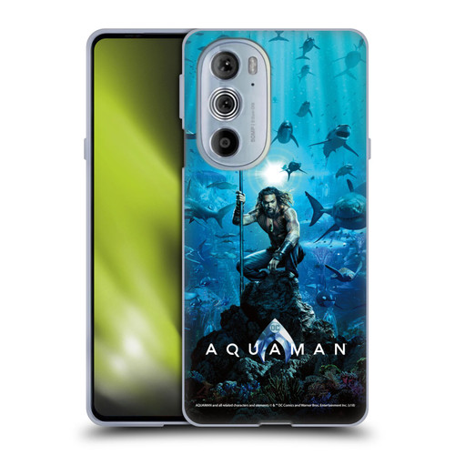 Aquaman Movie Posters Marine Telepathy Soft Gel Case for Motorola Edge X30
