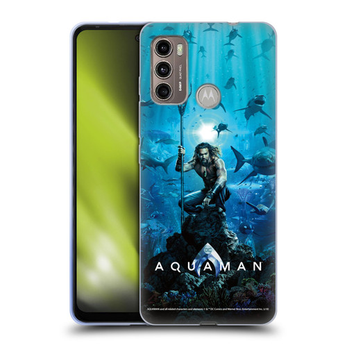 Aquaman Movie Posters Marine Telepathy Soft Gel Case for Motorola Moto G60 / Moto G40 Fusion