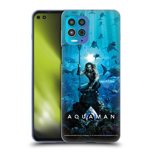 Aquaman Movie Posters Marine Telepathy Soft Gel Case for Motorola Moto G100