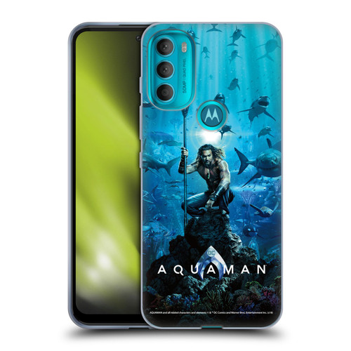 Aquaman Movie Posters Marine Telepathy Soft Gel Case for Motorola Moto G71 5G