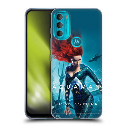 Aquaman Movie Posters Princess Mera Soft Gel Case for Motorola Moto G71 5G