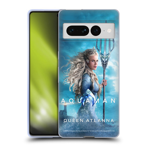 Aquaman Movie Posters Queen Atlanna Soft Gel Case for Google Pixel 7 Pro