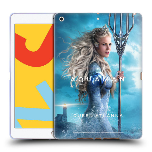 Aquaman Movie Posters Queen Atlanna Soft Gel Case for Apple iPad 10.2 2019/2020/2021