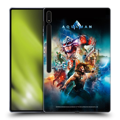 Aquaman Movie Posters Kingdom United Soft Gel Case for Samsung Galaxy Tab S8 Ultra