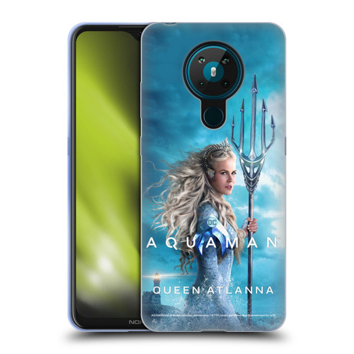 Aquaman Movie Posters Queen Atlanna Soft Gel Case for Nokia 5.3