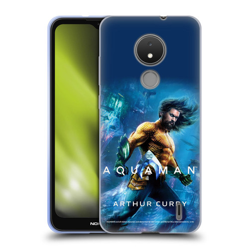 Aquaman Movie Posters Arthur Curry Soft Gel Case for Nokia C21