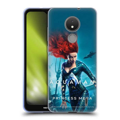 Aquaman Movie Posters Princess Mera Soft Gel Case for Nokia C21