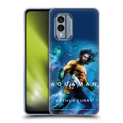 Aquaman Movie Posters Arthur Curry Soft Gel Case for Nokia X30
