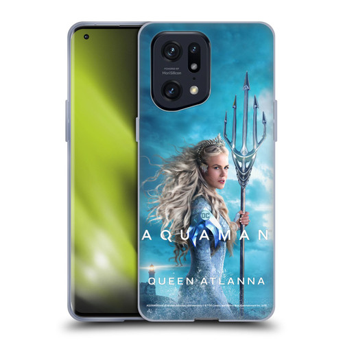 Aquaman Movie Posters Queen Atlanna Soft Gel Case for OPPO Find X5 Pro