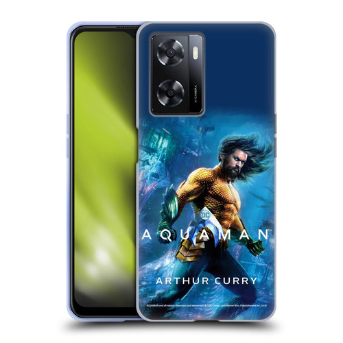 Aquaman Movie Posters Arthur Curry Soft Gel Case for OPPO A57s