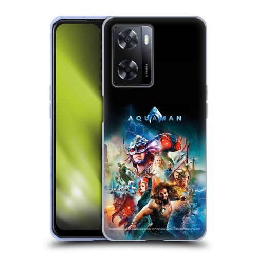 Aquaman Movie Posters Kingdom United Soft Gel Case for OPPO A57s