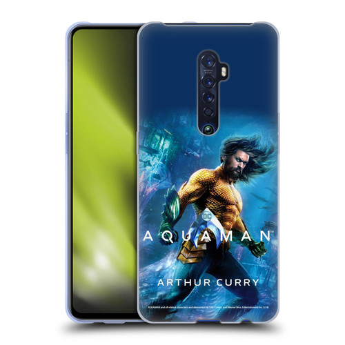 Aquaman Movie Posters Arthur Curry Soft Gel Case for OPPO Reno 2