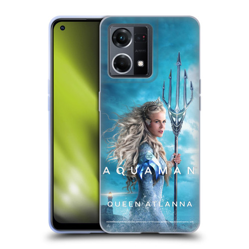 Aquaman Movie Posters Queen Atlanna Soft Gel Case for OPPO Reno8 4G