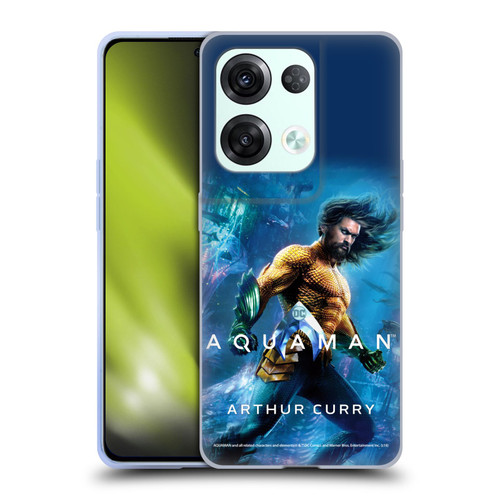 Aquaman Movie Posters Arthur Curry Soft Gel Case for OPPO Reno8 Pro