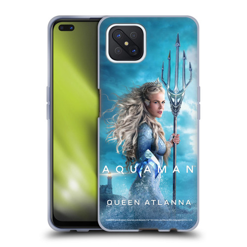 Aquaman Movie Posters Queen Atlanna Soft Gel Case for OPPO Reno4 Z 5G