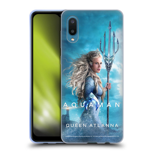 Aquaman Movie Posters Queen Atlanna Soft Gel Case for Samsung Galaxy A02/M02 (2021)