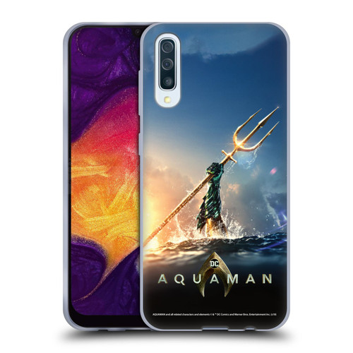 Aquaman Movie Posters Trident of Atlan Soft Gel Case for Samsung Galaxy A50/A30s (2019)