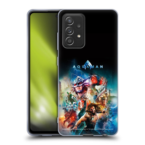 Aquaman Movie Posters Kingdom United Soft Gel Case for Samsung Galaxy A52 / A52s / 5G (2021)