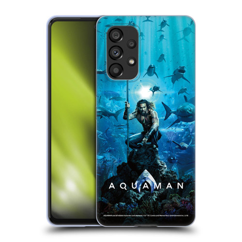 Aquaman Movie Posters Marine Telepathy Soft Gel Case for Samsung Galaxy A53 5G (2022)