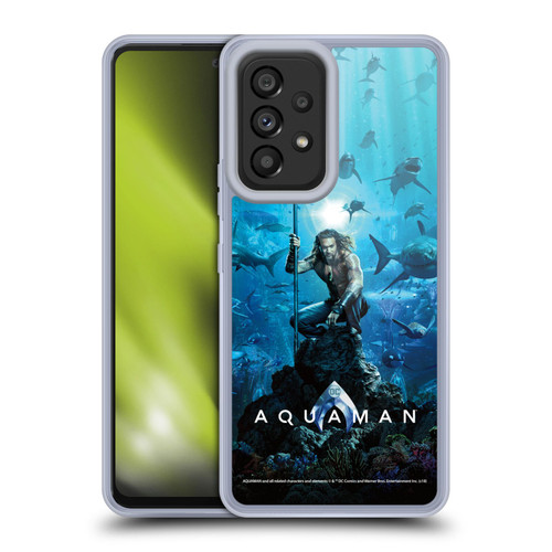 Aquaman Movie Posters Marine Telepathy Soft Gel Case for Samsung Galaxy A53 5G (2022)