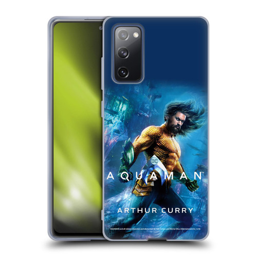 Aquaman Movie Posters Arthur Curry Soft Gel Case for Samsung Galaxy S20 FE / 5G