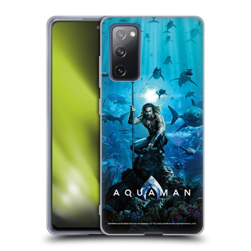 Aquaman Movie Posters Marine Telepathy Soft Gel Case for Samsung Galaxy S20 FE / 5G