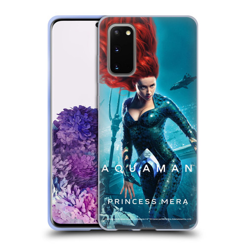 Aquaman Movie Posters Princess Mera Soft Gel Case for Samsung Galaxy S20 / S20 5G