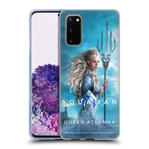 Aquaman Movie Posters Queen Atlanna Soft Gel Case for Samsung Galaxy S20 / S20 5G