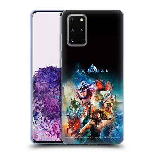 Aquaman Movie Posters Kingdom United Soft Gel Case for Samsung Galaxy S20+ / S20+ 5G