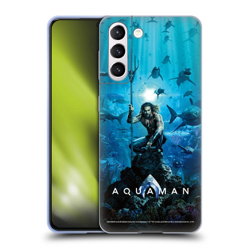 Aquaman Movie Posters Marine Telepathy Soft Gel Case for Samsung Galaxy S21 5G