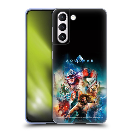 Aquaman Movie Posters Kingdom United Soft Gel Case for Samsung Galaxy S21 5G