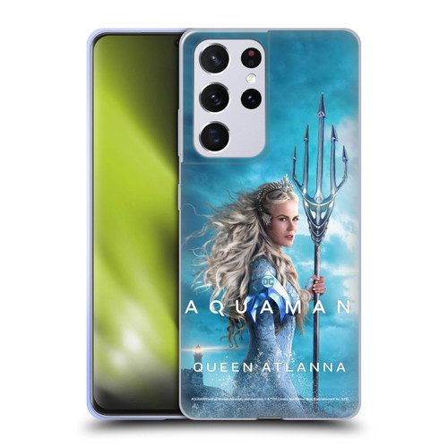 Aquaman Movie Posters Queen Atlanna Soft Gel Case for Samsung Galaxy S21 Ultra 5G