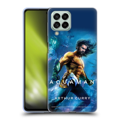 Aquaman Movie Posters Arthur Curry Soft Gel Case for Samsung Galaxy M53 (2022)