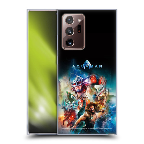 Aquaman Movie Posters Kingdom United Soft Gel Case for Samsung Galaxy Note20 Ultra / 5G
