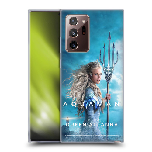 Aquaman Movie Posters Queen Atlanna Soft Gel Case for Samsung Galaxy Note20 Ultra / 5G